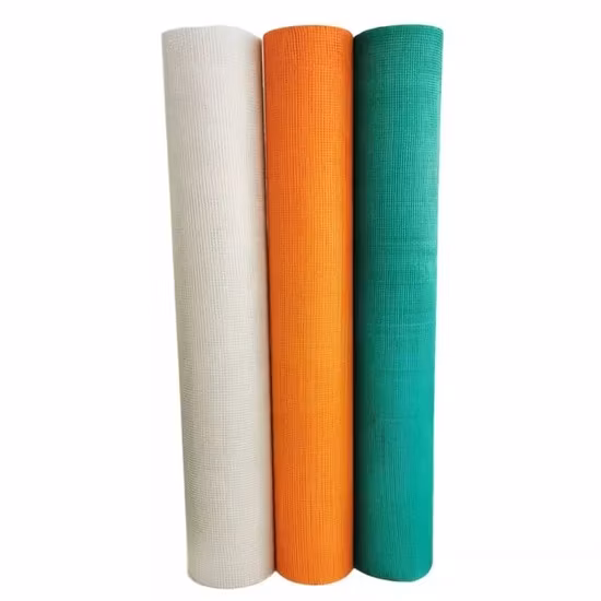 80g 110g 155g 160g Pano de grade de isolamento de fibra de vidro para paredes internas e externas do canteiro de obras