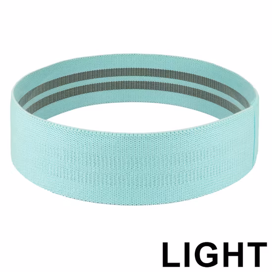 Faixas de resistência do quadril da aptidão da ioga do exercício elástico do logotipo personalizado